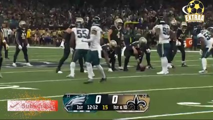 New NFL Update II Eagles vs. Saints :The Eagles pulled out a tough 15-12 victory over the Saints #ExtraSportsNewsUpdate