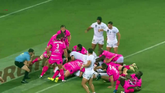 TOP 14 - Essai de Jean-Baptiste GROS (RCT) – Stade Français Paris - RC Toulon