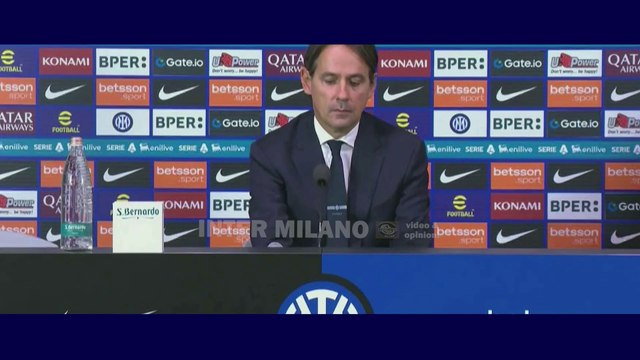 Inter-Milan 1-2 - Simone Inzaghi: il Milan ha meritato di vincere, non abbiamo dato la sensazione di essere squadra.