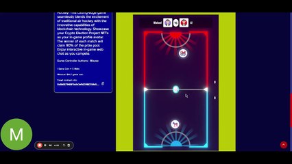 Crypto Election Project| Web3 Game| Play To Earn| Air Hockey