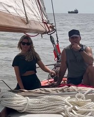 Esteban Trebucq compartió las primeras fotos junto a su novia, Sol Simunovic