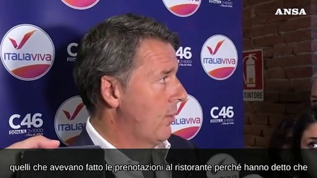 Pd, Renzi: Non chiedo scusa e non intendo tornarci