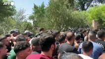 Raid israeliano in Cisgiordania, i funerali dei palestinesi uccisi