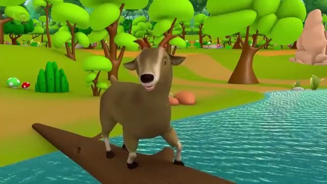The Two Wise Goats 3D Animated Hindi Moral Stories for Kids _ दो समझदार बकरी हिन्दी कहानी Tales
