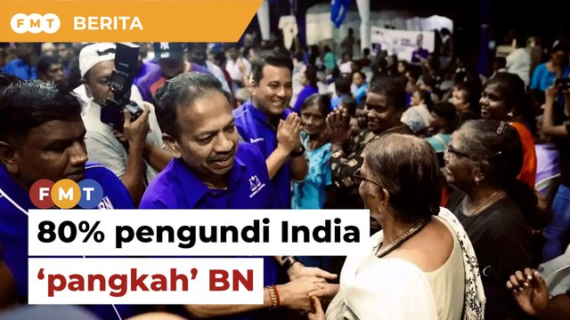 PRK Mahkota: MIC dakwa hampir 80% pengundi India sokong BN