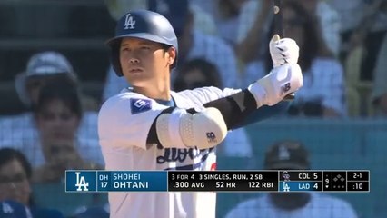 SHOHEI Captain's 53rd Homer Ties It In the Bottom of the 9pth !