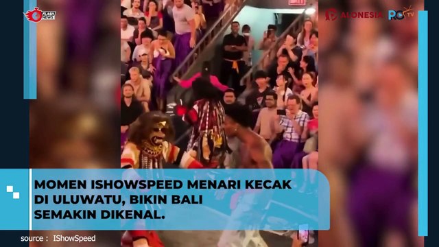 Momen IshowSpeed Menari Kecak di Uluwatu, Bikin Bali Semakin Dikenal