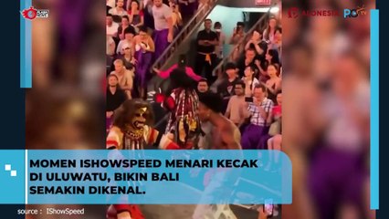 Momen IshowSpeed Menari Kecak di Uluwatu, Bikin Bali Semakin Dikenal