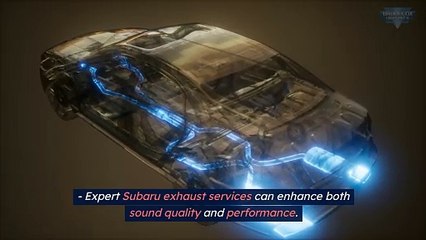 Subaru Sound Solutions Expert Exhaust Service in Bellingham, WA