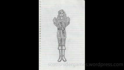 Soldier Pencil Sketch Video #403 (09-23-2024)