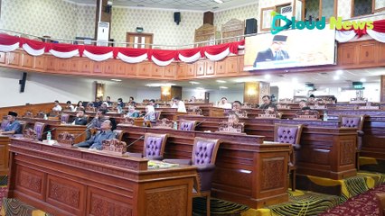 DPRD Kutim Gelar Rapat Paripurna Ke-32, Penyampaian Nota Pengantar Pemerintah
