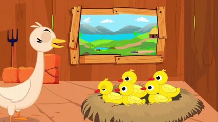 Five Little Ducks | Kids Songs |  Songs