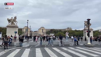 Télécharger la video: Paris : le pont d'Iéna devient uniquement piéton