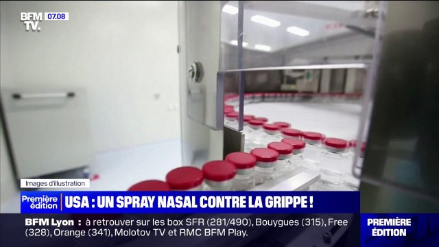 Les États-Unis autorisent un vaccin contre la grippe sous forme de spray nasal à s'administrer soi-même
