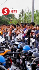 Download Video: Op Samseng Jalanan haul up more than 130 illegal racers, including children