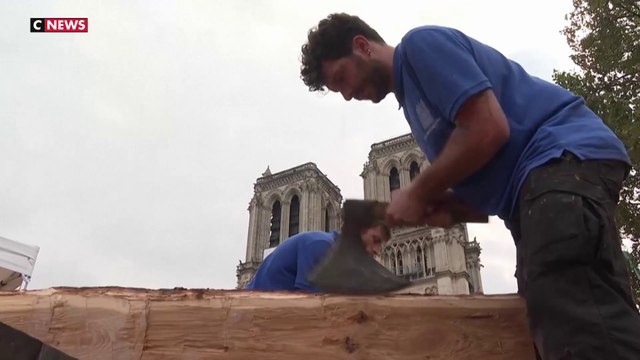 Journées du patrimoine 2024 : le chantier de Notre-Dame de Paris s'ouvre au public