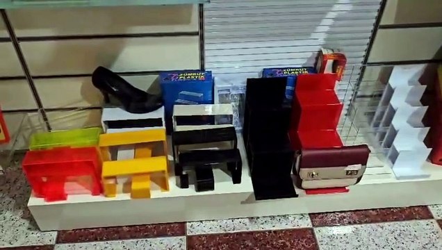 3'lü Merdiven Ayakkabı Standı - Pleksi, Renk Seçenekleri, Uygun Fiyat ve Aynı Gün Kargo