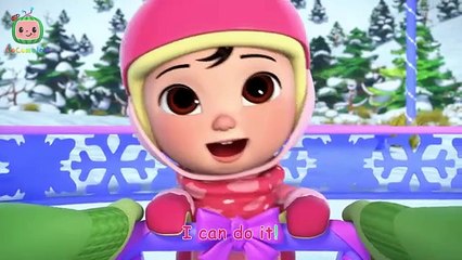 Cece's Ice Skating Song | CoComelon Nursery Rhymes & Kids Songs