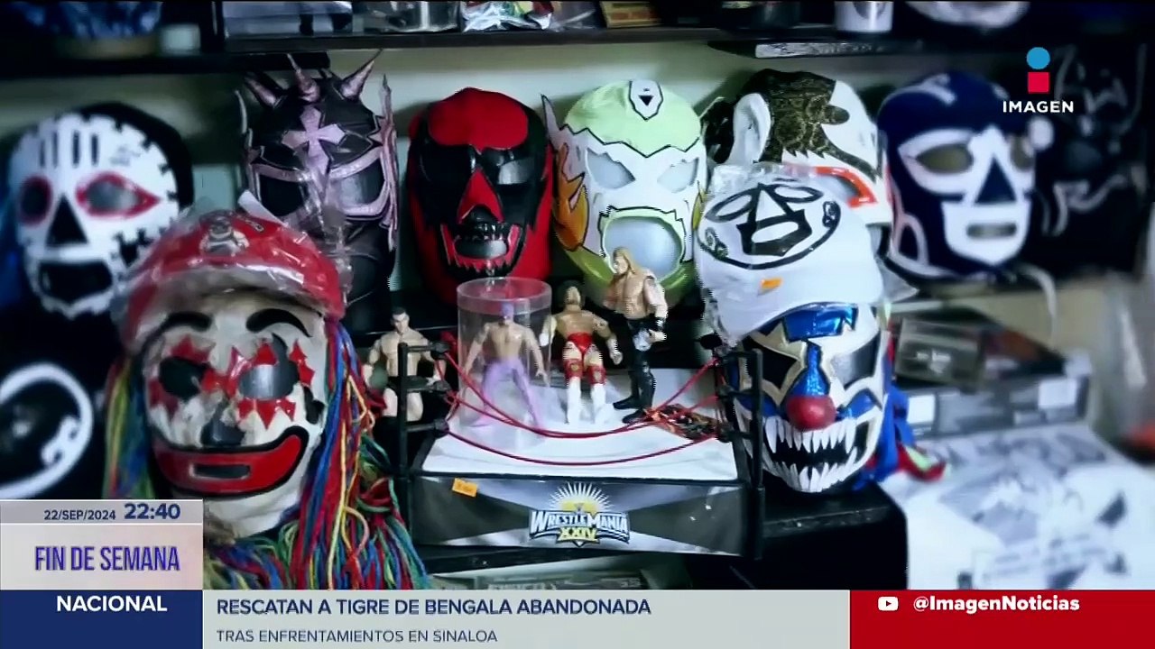 "La lucha libres es mi vida": Carta Brava, luchador profesional