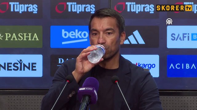 Beşiktaş Teknik Direktörü Giovanni van Bronckhorst'tan maç sonu açıklamaları