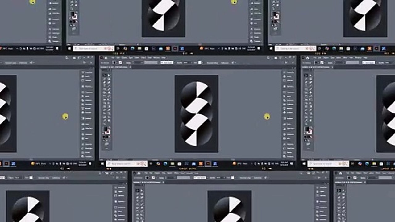Creating a Sleek Mobile Wallpaper Design in Adobe Illustrator  Step-by-Step Tutorial
