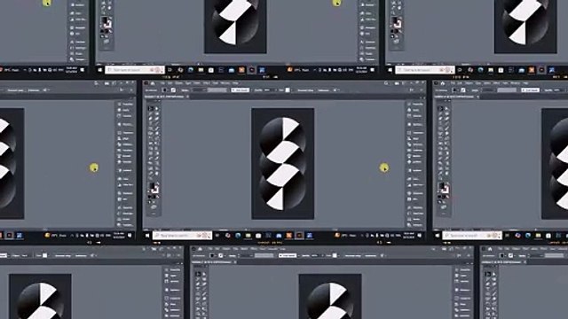 Creating a Sleek Mobile Wallpaper Design in Adobe Illustrator Step-by-Step Tutorial