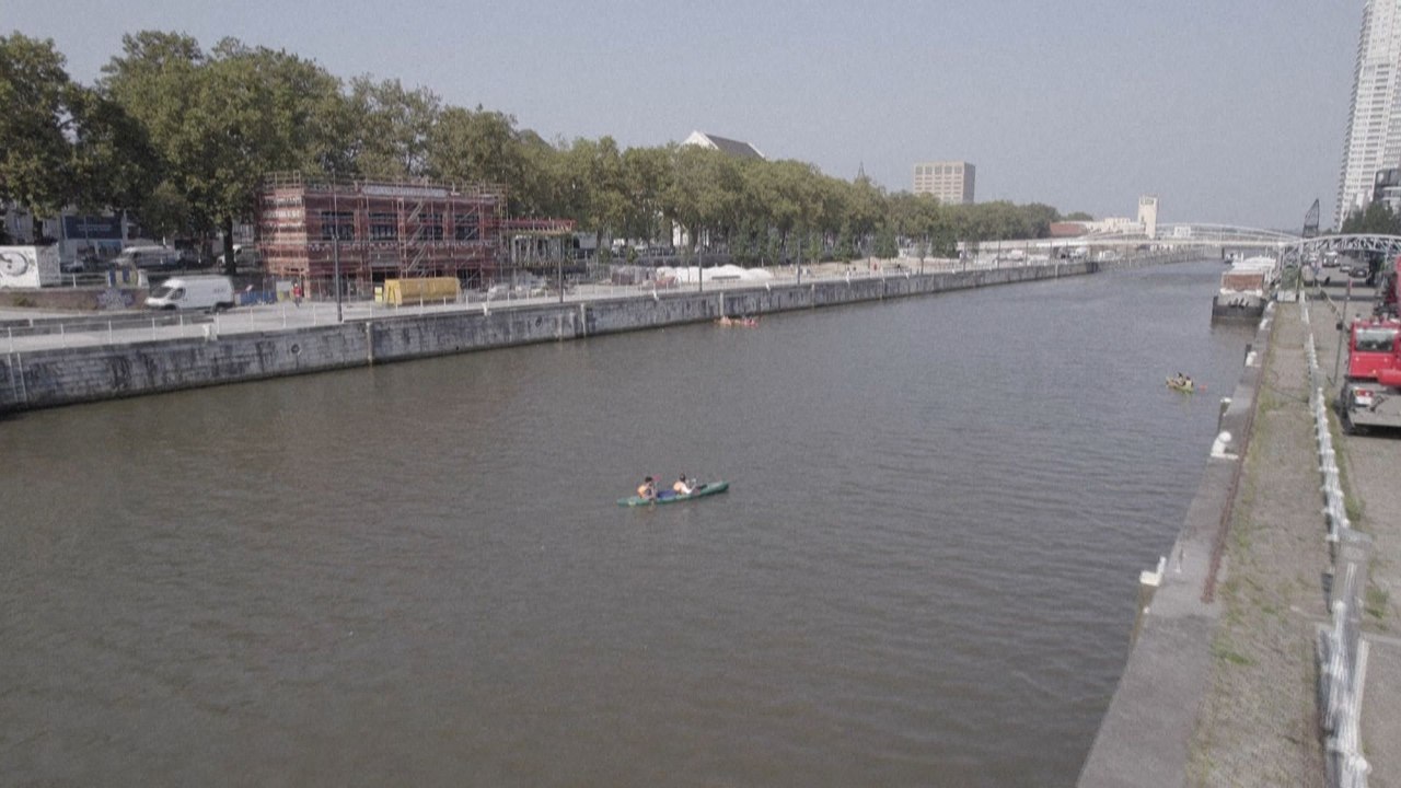 À Bruxelles, des sorties en kayak pour alerter sur la pollution des cours d'eau