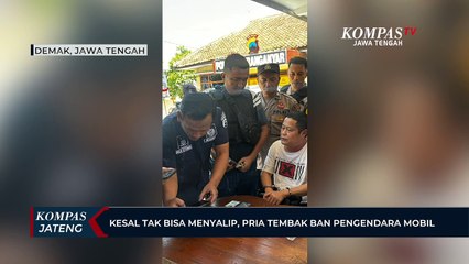 Kesal Tak Bisa Menyalip, Pria Tembak Ban Pengendara Mobil