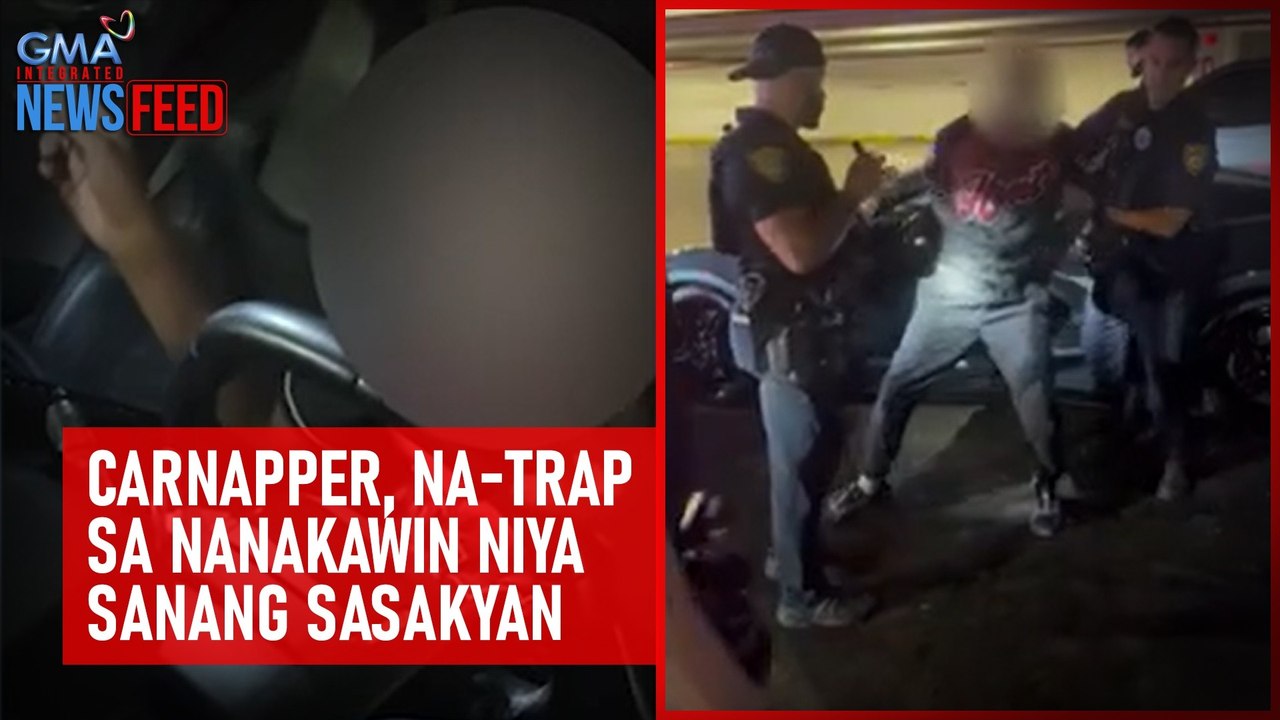 Carnapper, na-trap sa nanakawin niya sanang sasakyan | GMA Integrated Newsfeed
