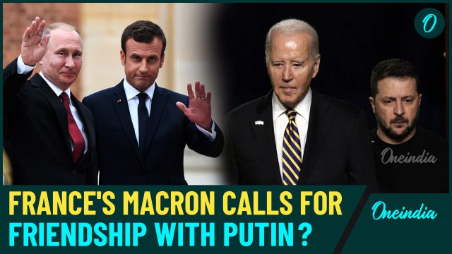 Watch| France’s Macron Stuns EU-NATO, Seeks to Embrace Putin Despite Ukraine War| Full Statement