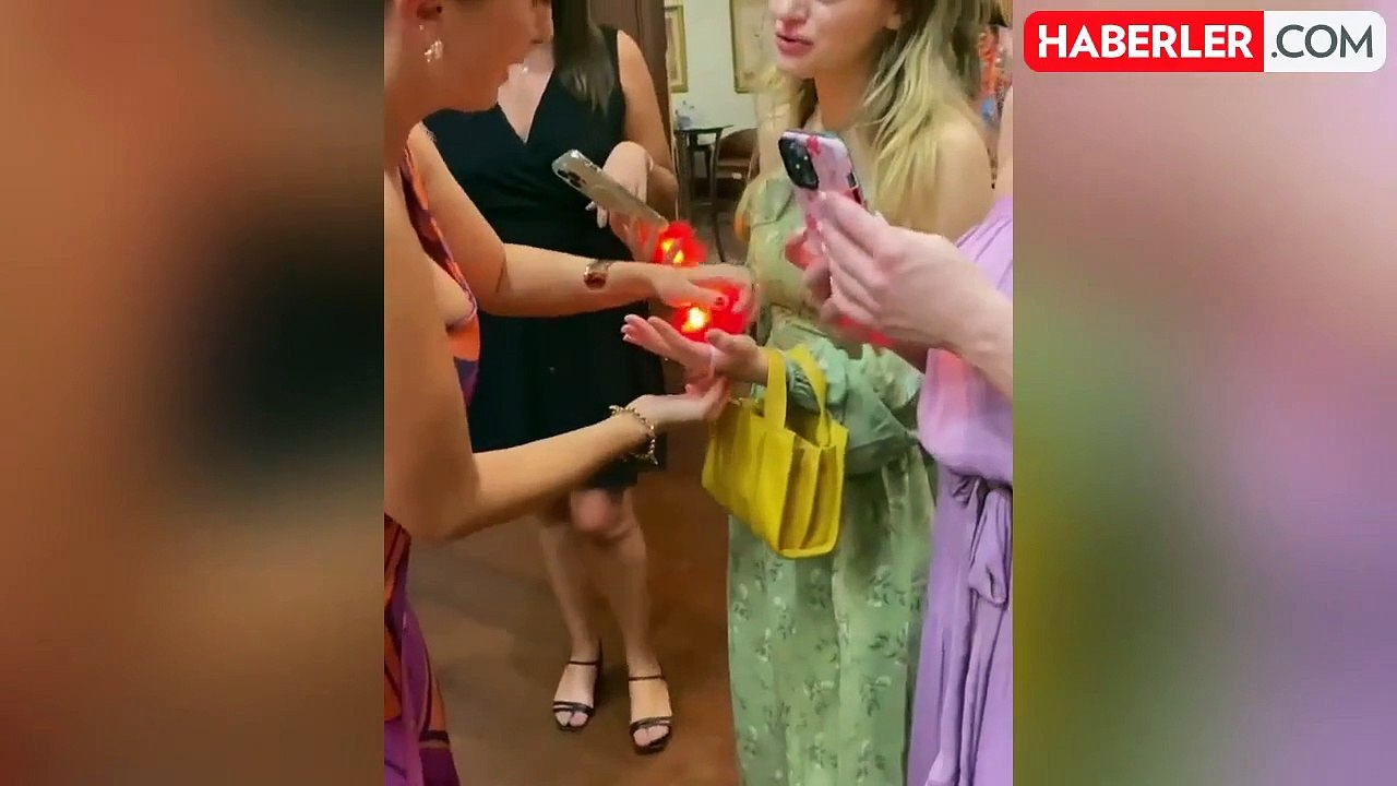 ABD'li oyuncu Joey King'in kardeşi Türkiye'ye gelin geldi! Kına gecesinde hem oynadı hem ağladı