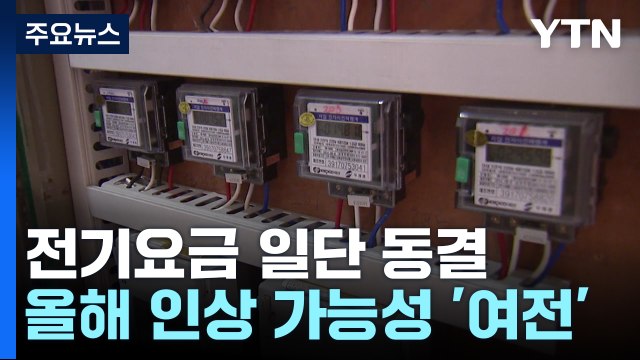 4분기 전기요금 일단 동결...올해 인상 가능성 '여전' / YTN