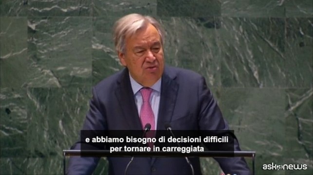 L'Onu adotta il Patto per il futuro , Guterres: riforma necessaria