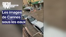 Les images de Cannes inondée après de violents orages