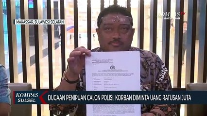 Dugaan Penipuan Calon Polisi, Korban Diminta Uang Ratusan Juta