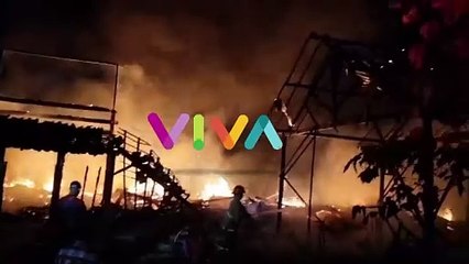 Korsleting Listrik Membara: Empat Rumah Hangus Terbakar