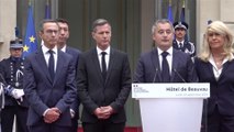 L'émotion de Gérald Darmanin au moment de son départ du ministère de l'Intérieur