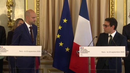 Stéphane Séjourné (ministre sortant des Affaires étrangères): "Le destin de la France est irrémédiablement européen"