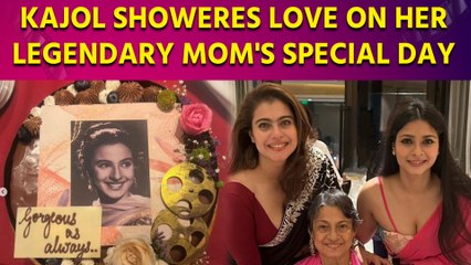 Kajol's Heartfelt Tribute to Her Evergreen Mom Tanuja on 81st Birthday