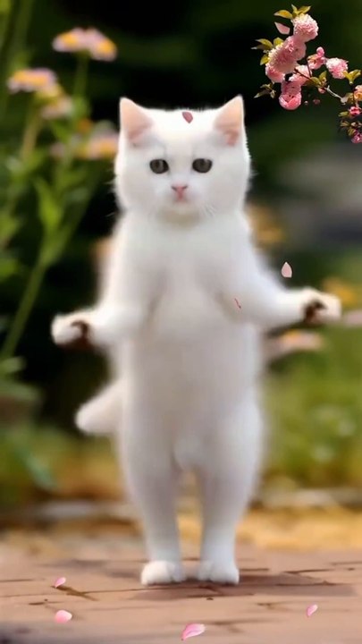 Dancing cat