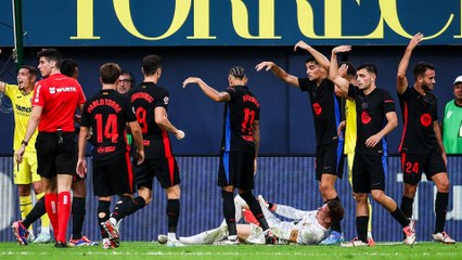 El FC Barcelona golea al Villareal: "Ha sido un partido increíble, pero estamos tristes por Ter Stegen"