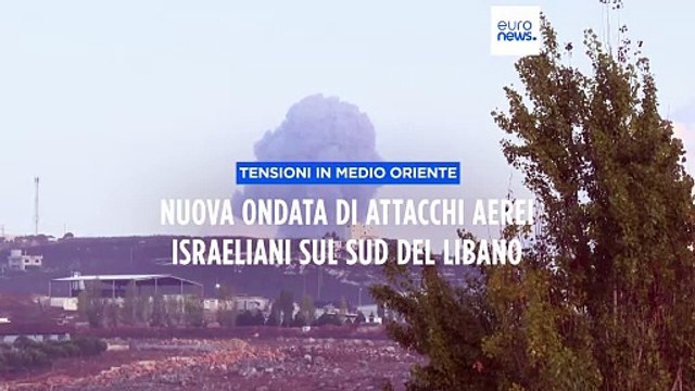 Libano, decine di attacchi israeliani nel sud e nell'est del Paese