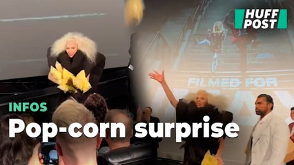 Ces spectateurs de « Joker 2 » ne s’attendaient pas à recevoir du pop-corn de Lady Gaga