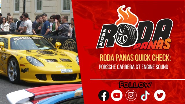 Porsche Carrera GT Engine Sound, Quick Check