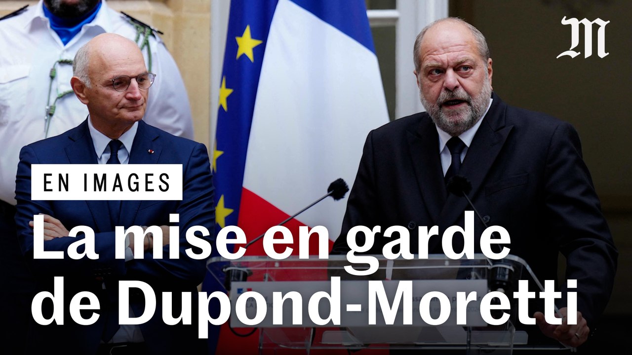 Eric Dupont-Moretti met en garde le nouveau ministre de la justice, Didier Migaud, lors de la passation de pouvoir