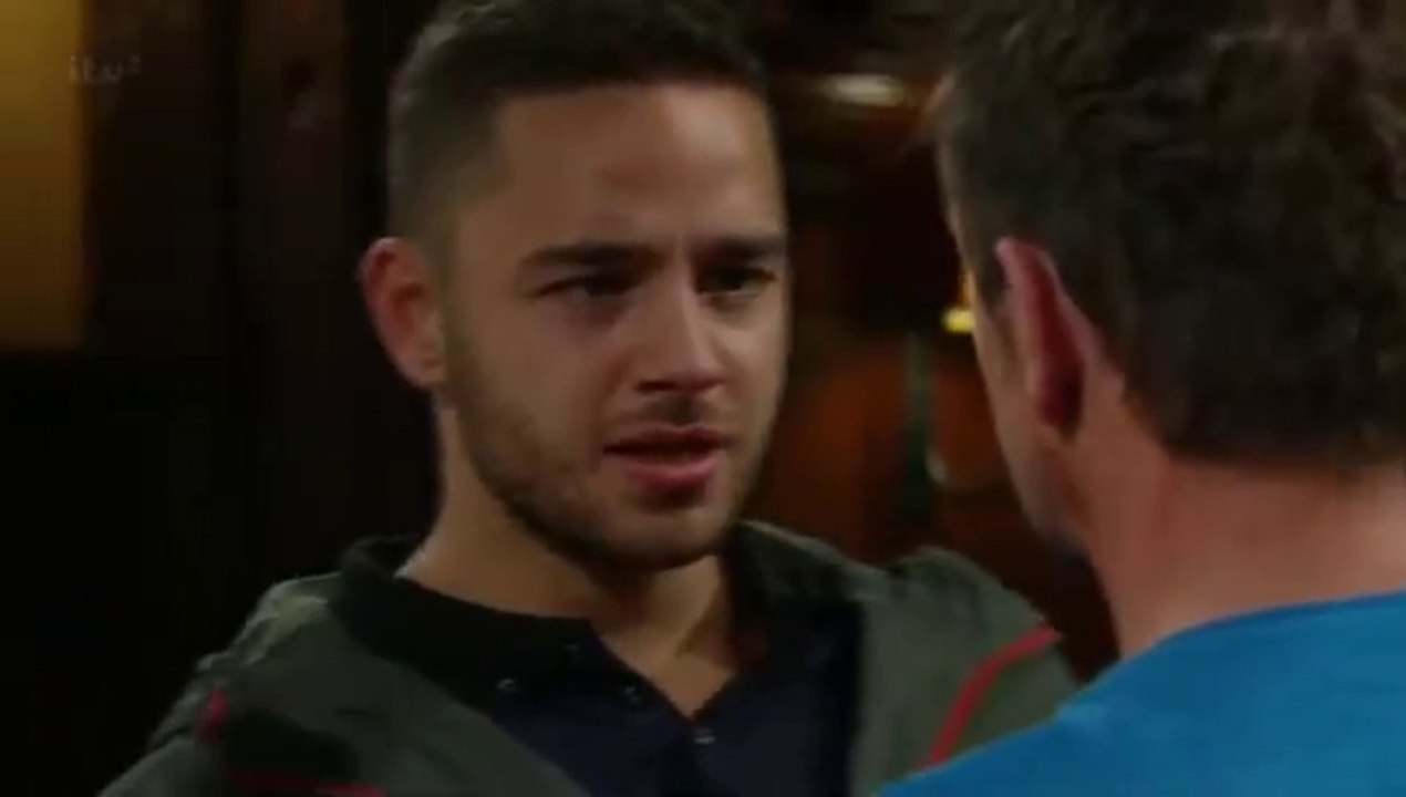 Emmerdale Cameron Confronts Adam Barton 2nd September 2013