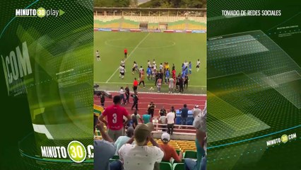 Polémica en la B  Integrantes de Orsomarso, entre esos varios expulsados, intentaron agredir a la terna arbitral en juego contra Llaneros