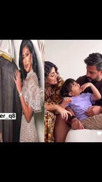 رد فعل مفاجئ من ابنة دانة الطويرش بسبب غيرتها على والدها