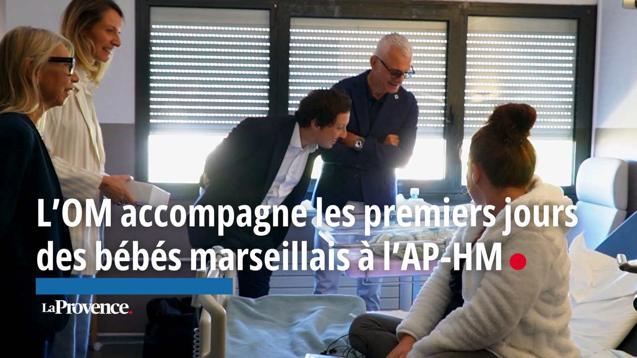 L’OM accompagne les premiers jours des bébés marseillais à l’AP-HM