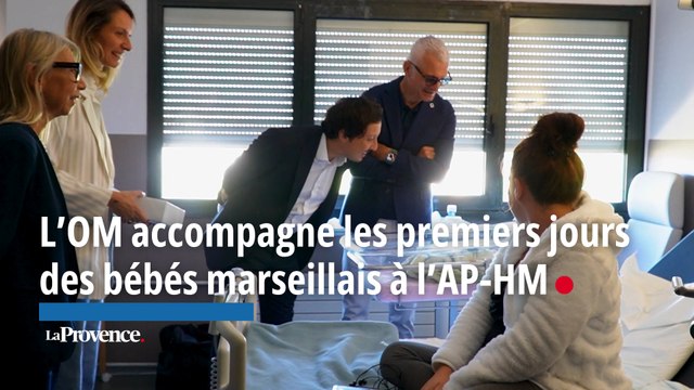 L’OM accompagne les premiers jours des bébés marseillais à l’AP-HM